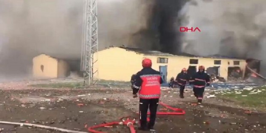 Havai fişek fabrikasında patlama: 2 ölü, 73 yaralı
